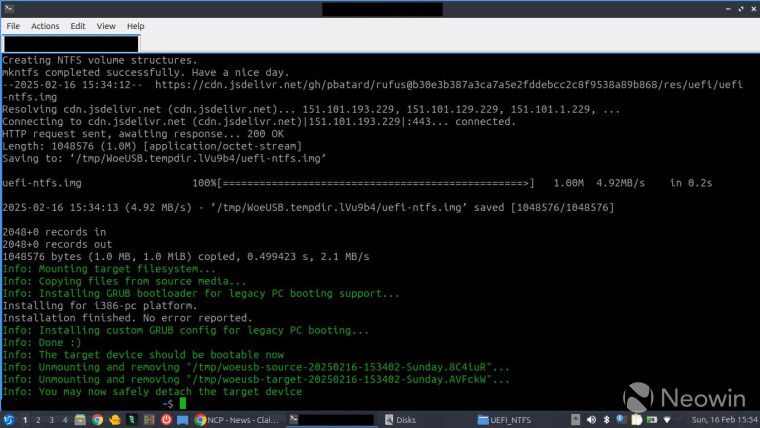 如何在Linux环境下制作 Win11装机U盘?