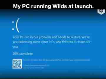 《怪物猎人:荒野》恶搞视频 用PC玩竟是这个样子