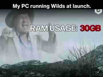 《怪物猎人:荒野》恶搞视频 用PC玩竟是这个样子