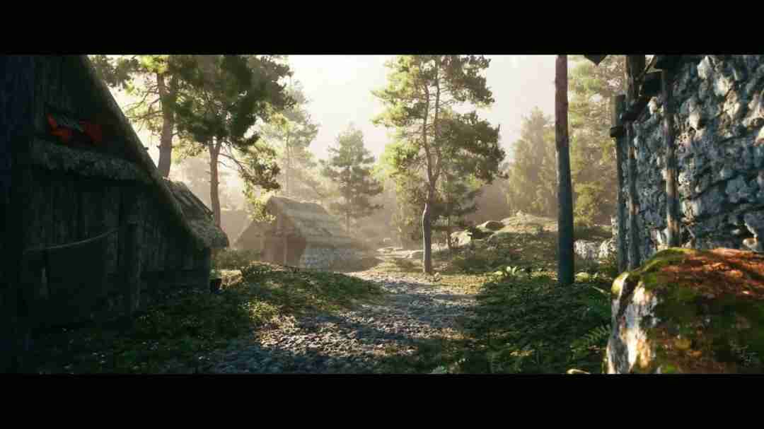 最美河木镇!如果用虚幻5.4重现《上古卷轴5》