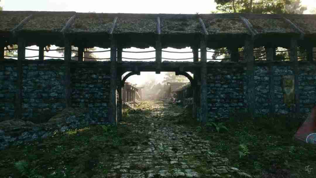 最美河木镇!如果用虚幻5.4重现《上古卷轴5》