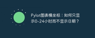 Pylot图表横坐标：如何只显示0-24小时而不显示日期？