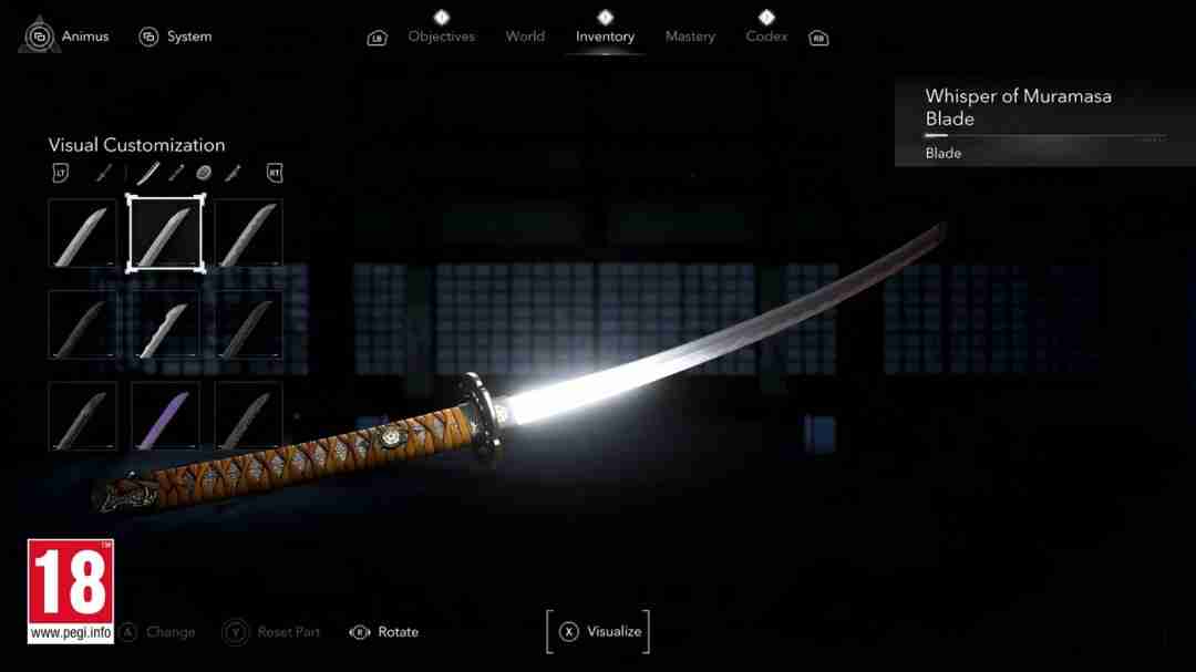 《刺客信条：影》支持武器自定义 5分钟全新实机