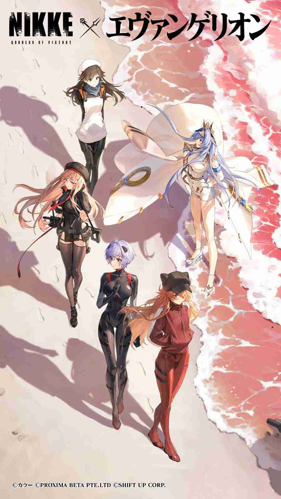 《妮姬：胜利女神》联动EVA第二弹壁纸 妹子曲线毕露