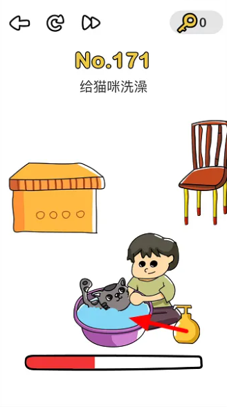 脑洞大师给猫咪洗澡  脑洞大师给猫咪洗澡通关攻略