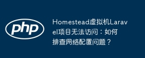 Homestead虚拟机Laravel项目无法访问：如何排查网络配置问题？
