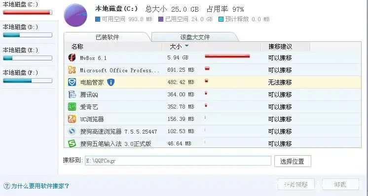 电脑卡怎么办教你一招恢复流畅（c盘瘦身的简单方法）