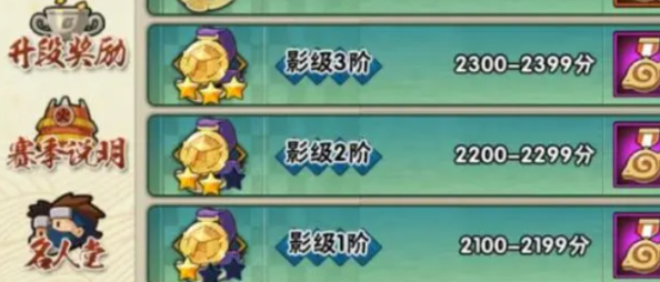 《火影忍者手游》段位有哪些 段位等级排行一览