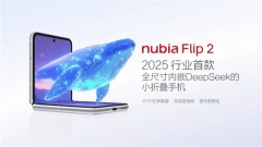 Le premier petit pli de la taille intégrée pleine grandeur de l'industrie en 2025! Nubia Flip 2 Début
