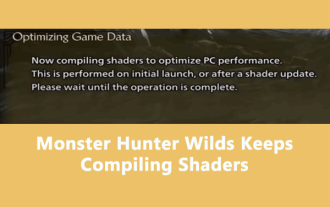 쉽게 고정 - Monster Hunter Wilds는 셰이더를 계속 컴파일합니다