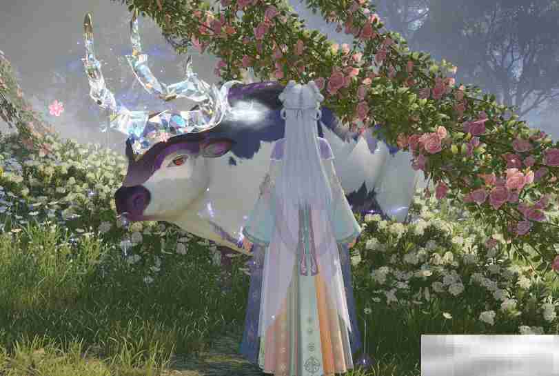 《无限暖暖》蓝色宴席白牛配方分享