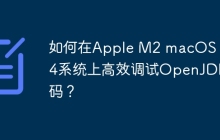 如何在Apple M2 macOS 13.4系统上高效调试OpenJDK源码？