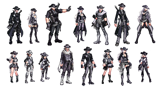 DNF：又一套“新时装”曝光！全职业牛仔风外观一览，武器自带…