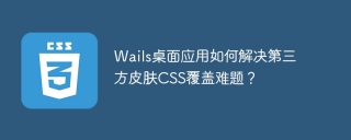 Wails桌面应用如何解决第三方皮肤CSS覆盖难题？