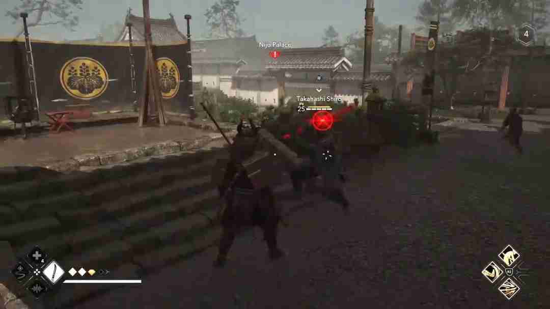 《刺客信条：影》新演示 展示奈绪江弥助战斗方式