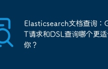 Elasticsearch文档查询：GET请求和DSL查询哪个更适合你？