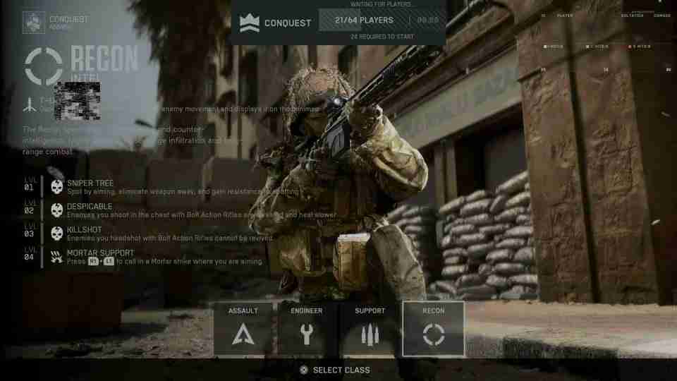 新《战地》中被栓动狙击步枪击中后 将有击飞效果