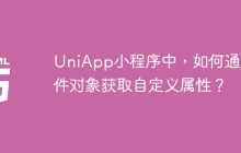 UniApp小程序中，如何通过事件对象获取自定义属性？