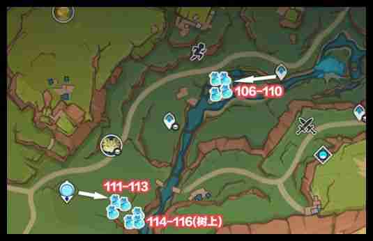 《原神》青蜜梅在哪里收集 青蜜梅采集路线
