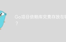 Go项目依赖库究竟存放在哪里？