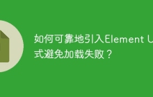 如何可靠地引入Element UI样式避免加载失败？