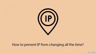 IPが常に変更されないようにする方法は?