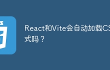 React和Vite会自动加载CSS样式吗？