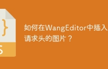 如何在WangEditor中插入需要请求头的图片？