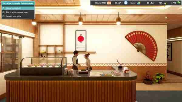 《冰淇淋模拟器》Steam上线 美味冰淇淋店经营