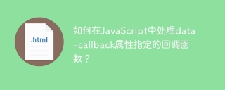 如何在JavaScript中处理data-callback属性指定的回调函数？
