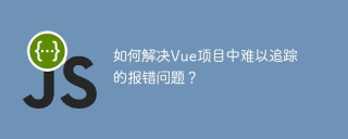 如何解决Vue项目中难以追踪的报错问题？
