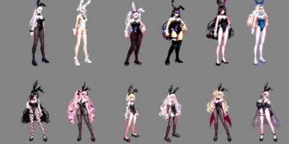 《dnf》兔女郎时装外观全职业2025最新一览