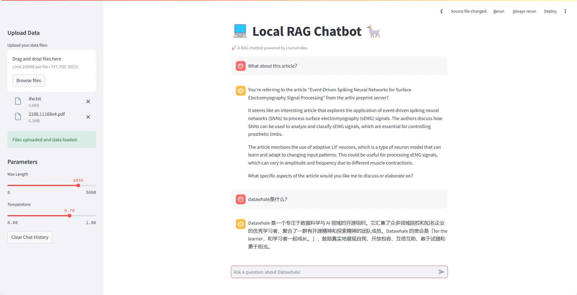 使用 Ollama+LlamaIndex 搭建本地 RAG 应用