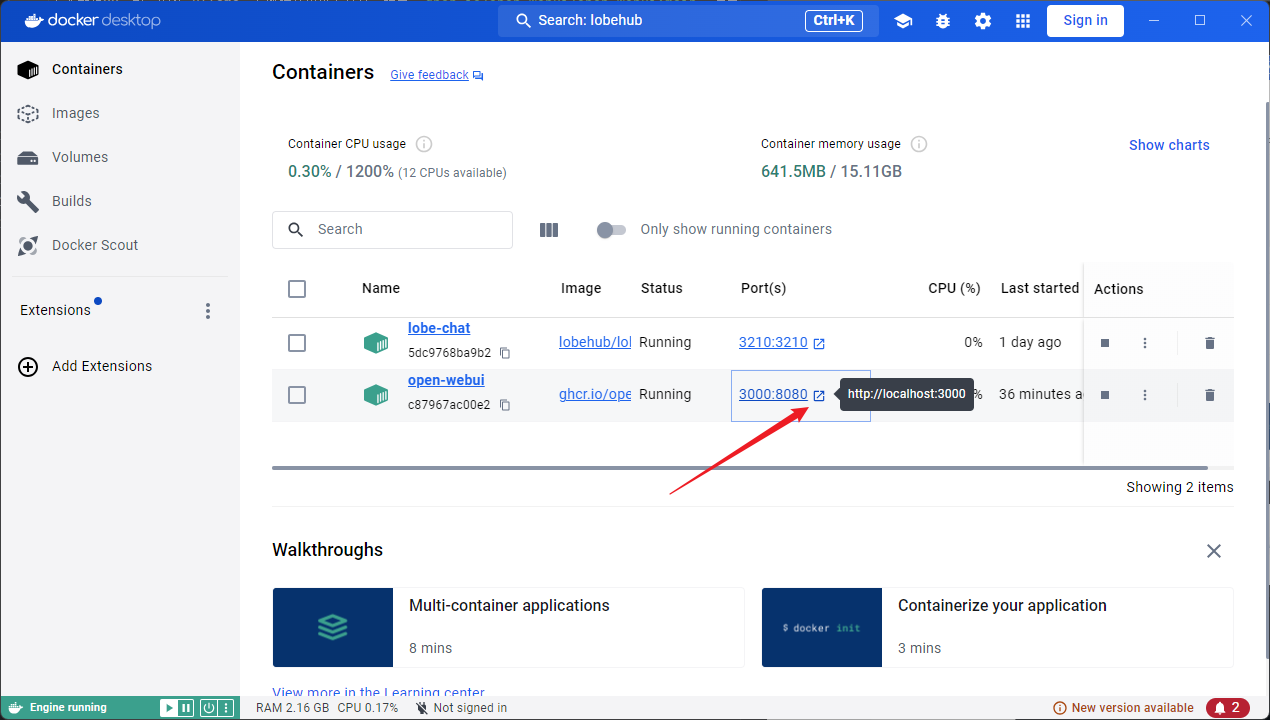 OpenWebUI 部署 Ollama 可视化对话界面