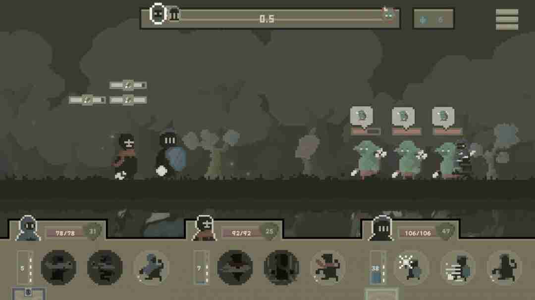 回合制游戏《黯淡密林:鲁莽小队》Steam页面 发售日待定