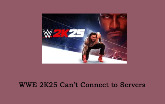 La WWE 2K25 ne peut pas se connecter aux serveurs? Voici quelques solutions