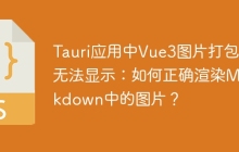 Tauri应用中Vue3图片打包后无法显示：如何正确渲染Markdown中的图片？