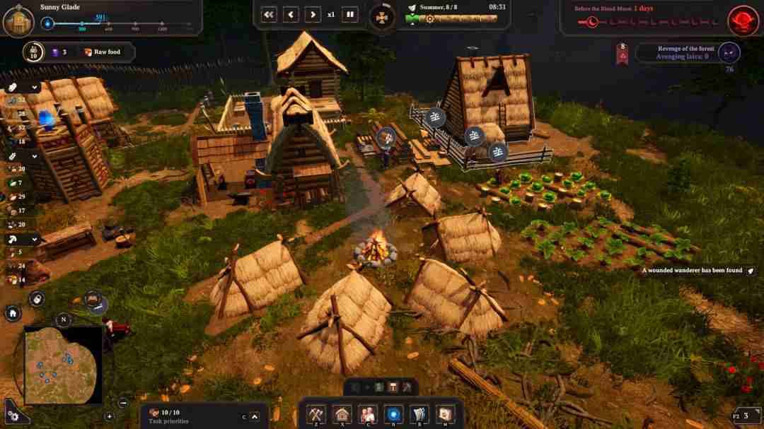 生存策略模拟游戏《黑夜降临》现已推出试玩Demo 2025年第二季度抢先体验发售