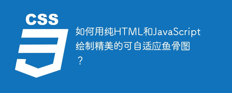 如何用纯HTML和JavaScript绘制精美的可自适应鱼骨图？