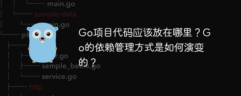 Go项目代码应该放在哪里？Go的依赖管理方式是如何演变的？-小浪学习网
