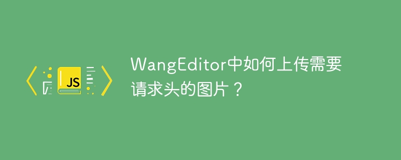 WangEditor中如何上传需要请求头的图片？-小浪学习网