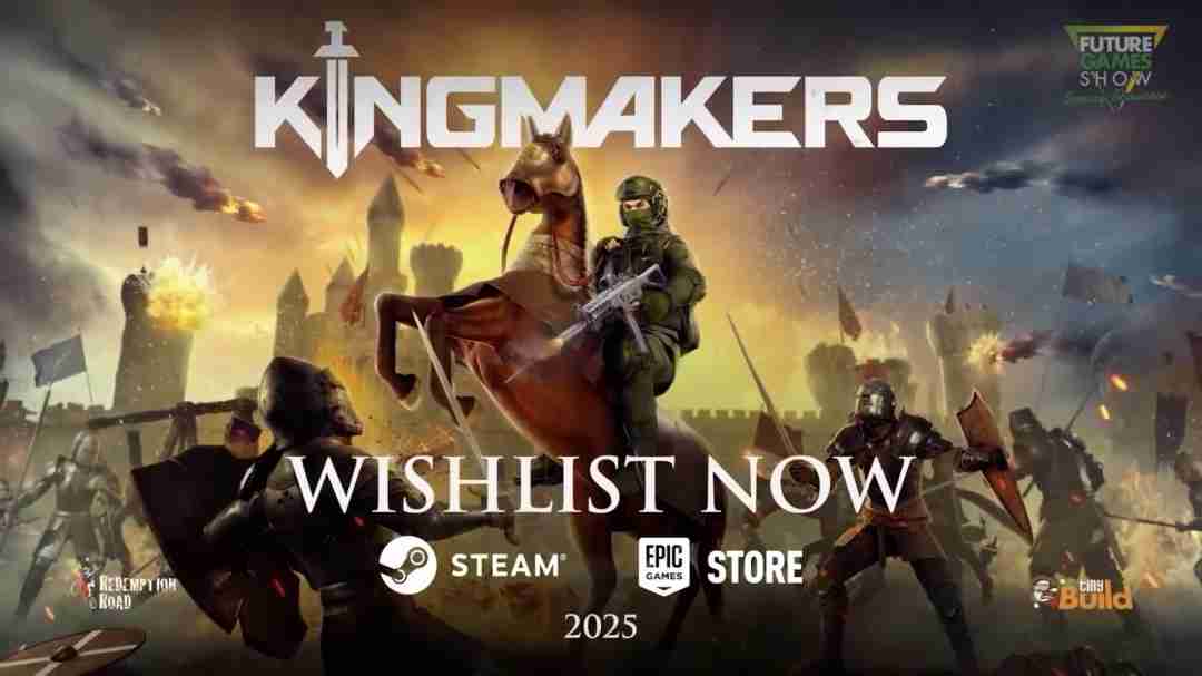 沙盒游戏《kingmakers》新预告 开坦克回中世纪屠杀
