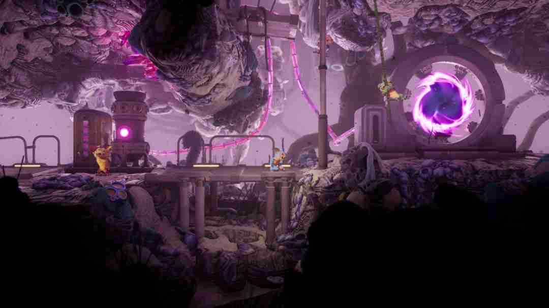 2D平台探索合作游戏《遵命！机母大人》现已推出试玩Demo