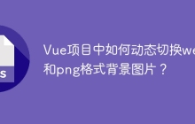 Vue项目中如何动态切换webp和png格式背景图片？