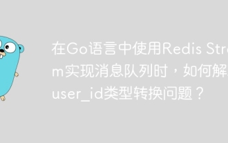 How to solve the user_id type conversion problem when using Redis Stream to implement message queues in Go language?