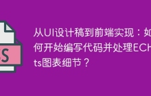 从UI设计稿到前端实现：如何开始编写代码并处理ECharts图表细节？