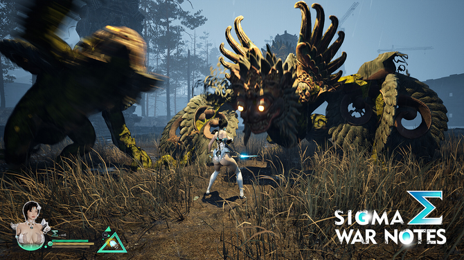 《茜格玛战记》登陆Steam 美少女硬核战斗