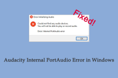 修復Windows中的大膽內部Portaudio錯誤的最佳方法