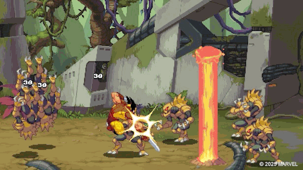 街机风动作清版《漫威宇宙入侵》公布 2025年内推出