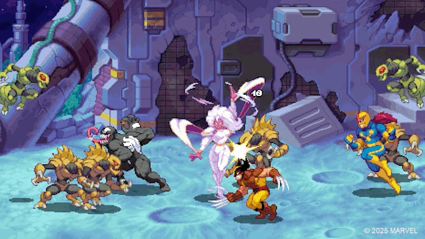 街机风动作清版《漫威宇宙入侵》公布 2025年内推出